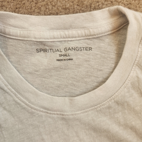 Spiritual Ganster muscle tank, size small. - Picture 2 of 2